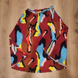 Shein Flowy Maxi Skirt Size Large